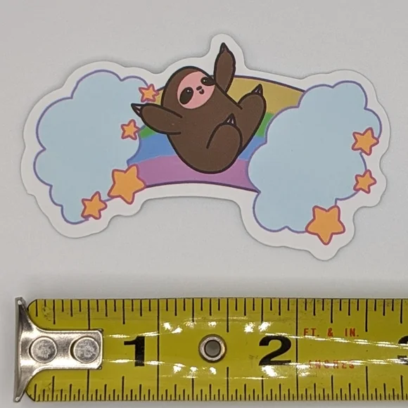 Sloth Sticker - Picture 2 of 2